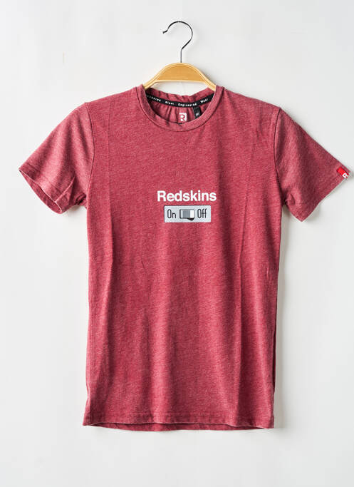 T-shirt rouge REDSKINS pour garçon