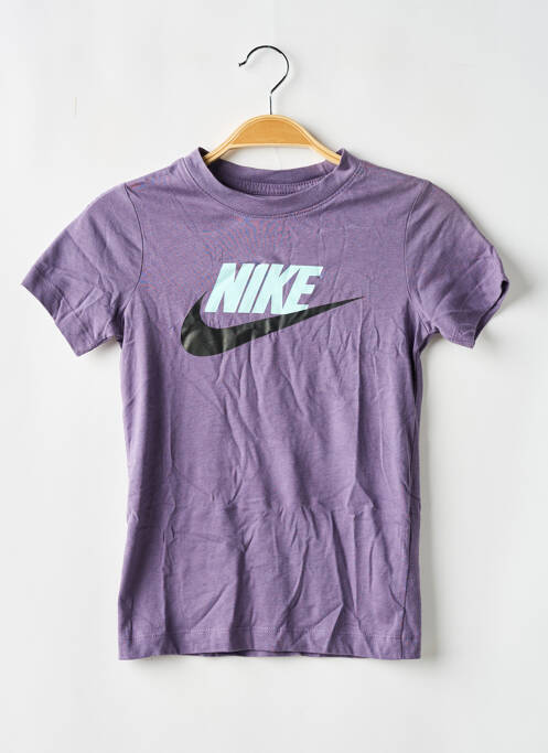 T-shirt violet NIKE pour garçon