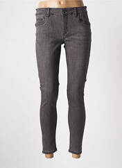 Jeans skinny gris TOXIK3 pour femme seconde vue