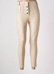 Pantalon 7/8 beige COPPEROSE pour femme seconde vue