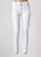 Pantalon 7/8 blanc MELLY & CO pour femme seconde vue