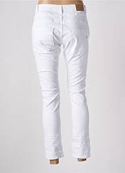 Pantalon slim blanc PLACE DU JOUR pour femme seconde vue