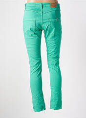 Pantalon slim vert PLACE DU JOUR pour femme seconde vue