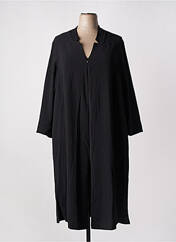 Robe mi-longue noir MAT. pour femme seconde vue