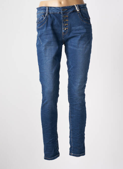 Jeans skinny bleu TOXIK3 pour femme