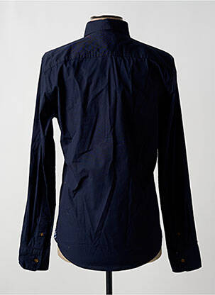Chemise manches longues poches bleu BLACKS LEGEND homme