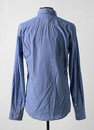 Chemise manches longues manches longues bleu BLACKS LEGEND homme