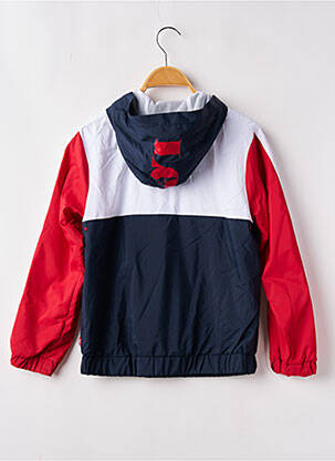 Coupe-vent effet matière satinée a capuche bleu LEVI'S garçon