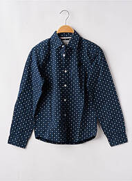 Chemise manches longues manches longues bleu KAPORAL garcon