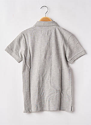 Polo stretch manches courtes gris KAPORAL garçon