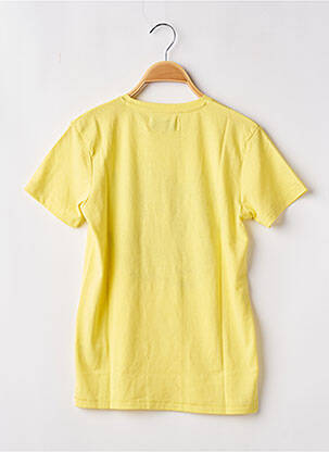 T-shirt stretch manches courtes jaune KAPORAL garcon
