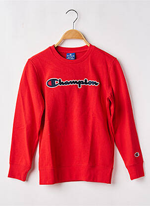 Pull rouge CHAMPION pour garçon