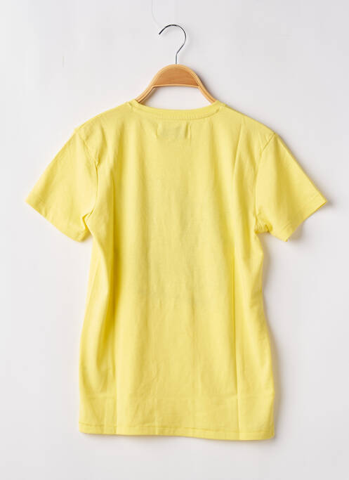 T-shirt stretch manches courtes jaune KAPORAL garcon