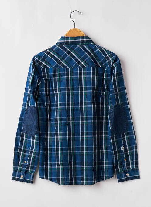 Chemise manches longues bleu PEPE JEANS garçon