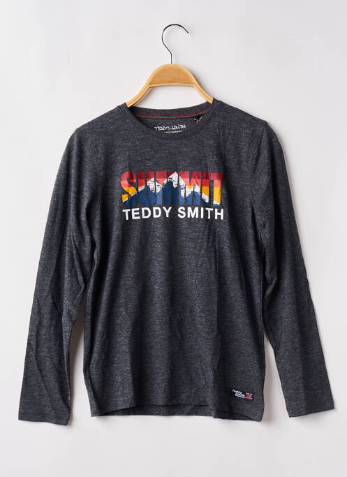 T-shirt gris TEDDY SMITH pour garçon