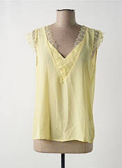 Blouse jaune KILKY pour femme seconde vue