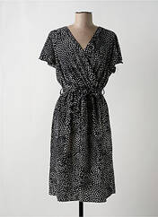 Robe mi-longue noir C'FLO pour femme seconde vue