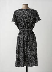 Robe mi-longue noir C'FLO pour femme seconde vue