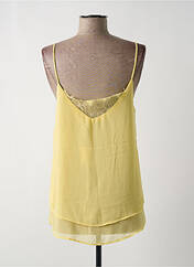 Top jaune VERSION FEMININ pour femme seconde vue