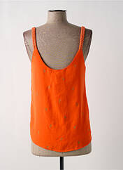 Top orange IT HIPPIE pour femme seconde vue