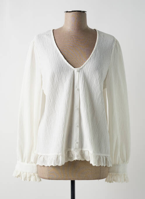 Blouse blanc LILI & LALA pour femme