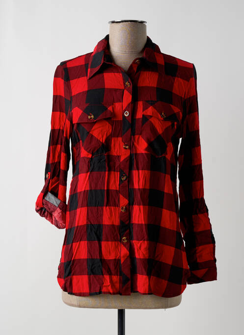 Chemisier rouge M&V pour femme