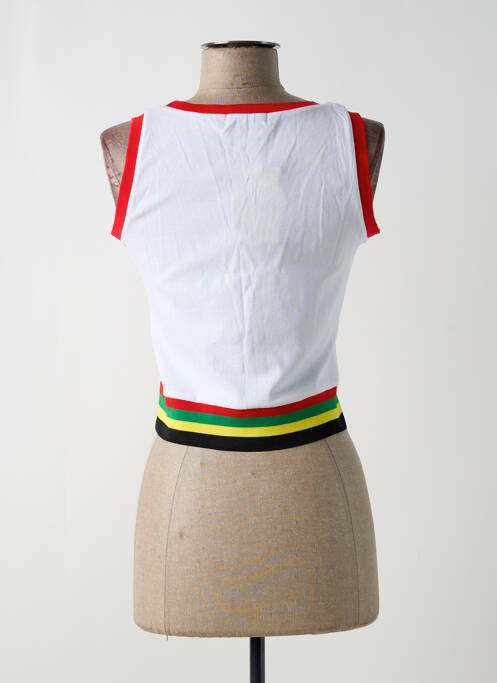 Débardeur blanc PARIS ET MOI pour femme