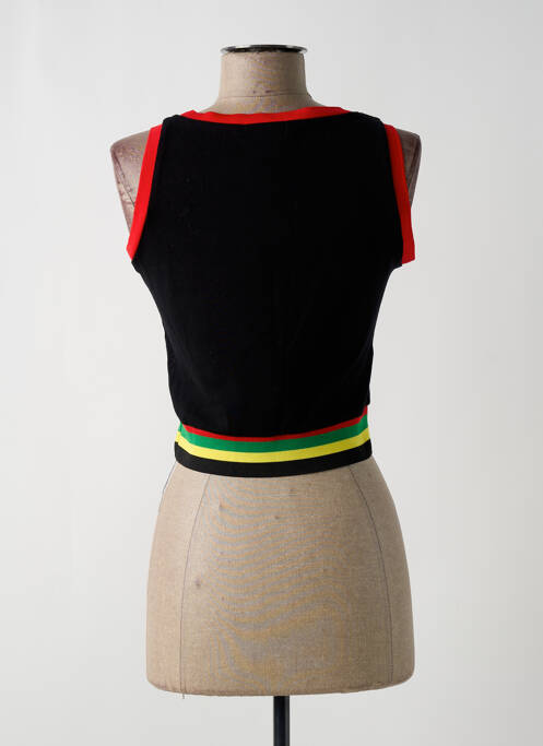 Débardeur noir PARIS ET MOI pour femme