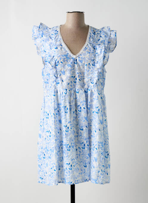 Robe courte bleu LILI & LALA pour femme