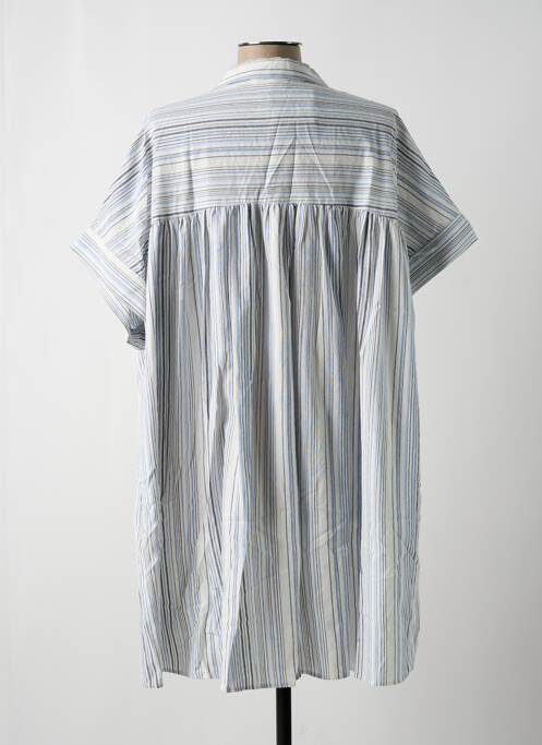 Robe mi-longue blanc GRACE & MILA femme