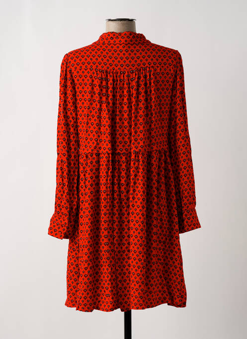 Robe mi-longue rouge GRACE & MILA femme