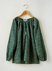 Blouse vert MINI MIGNON pour fille seconde vue