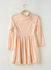 Robe mi-longue rose MINI MIGNON pour fille seconde vue