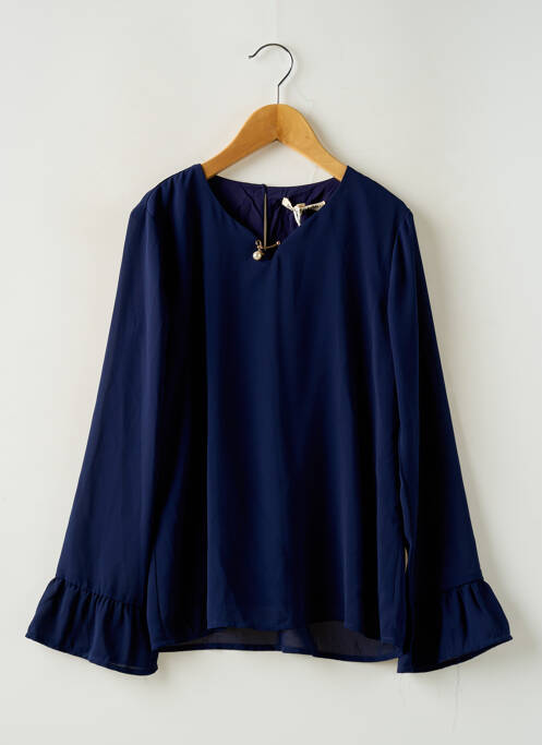 Blouse bleu MINI MIGNON pour fille