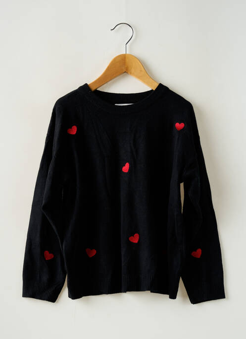 Pull noir LOEVIA pour fille