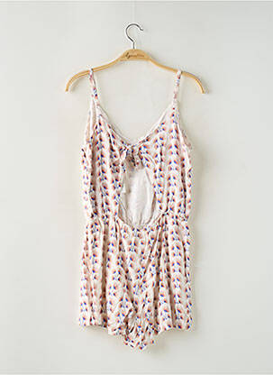 Combishort fines bretelles fines bretelles beige LILI & LALA femme