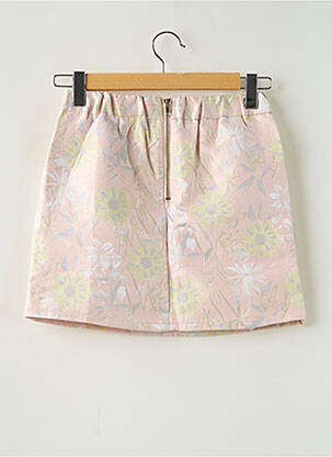 Jupe courte poches rose LILI & LALA femme