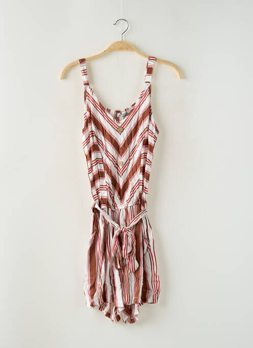 Combishort marron AIRISA pour femme