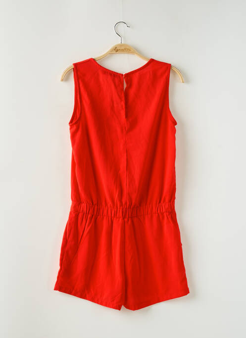 Combishort orange HIPPIE pour femme