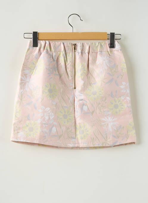 Jupe courte rose LILI & LALA pour femme