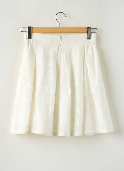 Jupe mi-longue blanc MINI MIGNON pour fille