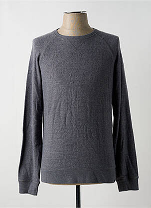 Sweat-shirt stretch manches longues gris DSTREZZED homme
