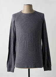 Sweat-shirt stretch manches longues gris DSTREZZED homme