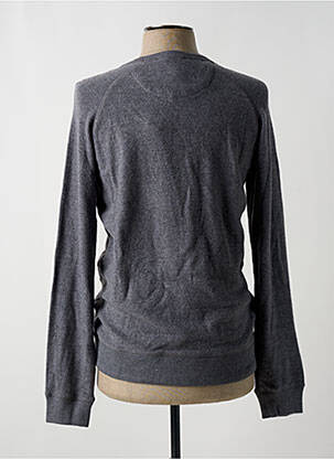 Sweat-shirt stretch manches longues gris DSTREZZED homme