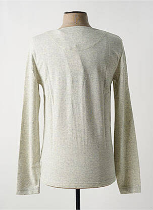 T-shirt tissage chiné manches longues gris SCOTCH & SODA homme
