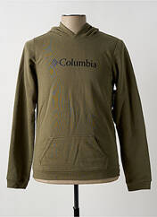 Sweat-shirt à capuche vert COLUMBIA pour garçon seconde vue