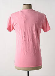 T-shirt rose SCOTCH & SODA pour homme seconde vue