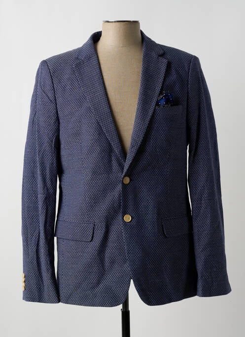 Blazer bleu SCOTCH & SODA pour homme