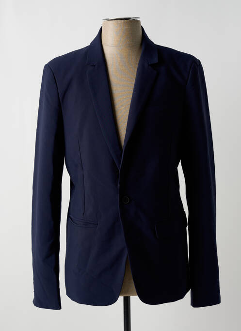 Blazer bleu TWO ANGLE pour homme