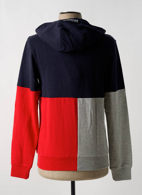 Sweat-shirt à capuche bleu SUPERIOR pour garçon